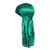 100% Pure Silk Pirate Hat 19 Momme Unisex Street Dance Headwrap UV Protection Adjustable Long Tail Cap