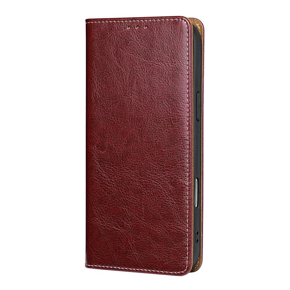 Light Luxury Real Cowhide All-inclusive Anti-drop Flip Leather Wallet Phone Case for Xiaomi Redmi K80 Pro K70 Ultra Turbo 4