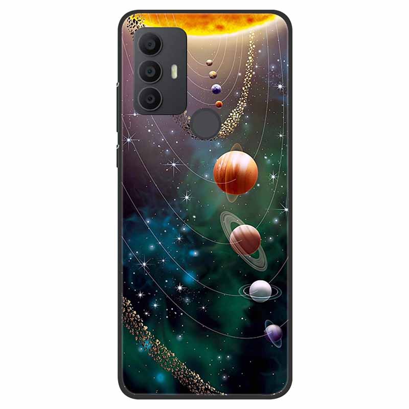 Для чехла TCL 30 SE 305 306 Мягкий силикон Крутой мультяшный coque Для TCL 306 305 Задняя крышка Para TCL 30SE Чехлы Модный ТПУ Fundas