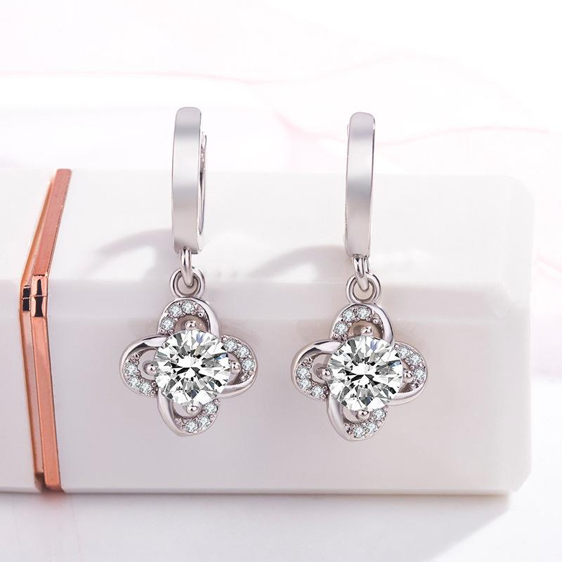 Sace Gems Классические серьги с цирконом из медного сплава для женщин, подарки на свадьбу