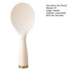 Rice Shovel Multifunctional Non-Stick Long Handle Plastic Spoon with Bump Design Tableware Food Grade Standing