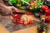 Glass protective plate for the stove 70x52 Spices