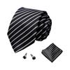 Men's Business Professionals Striped Tie Wedding Suit Accessories Polyester Tie Men