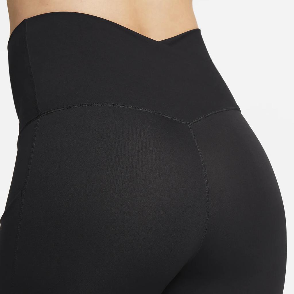 Nike Леггинсы Женские Черные Средние FD8641-010