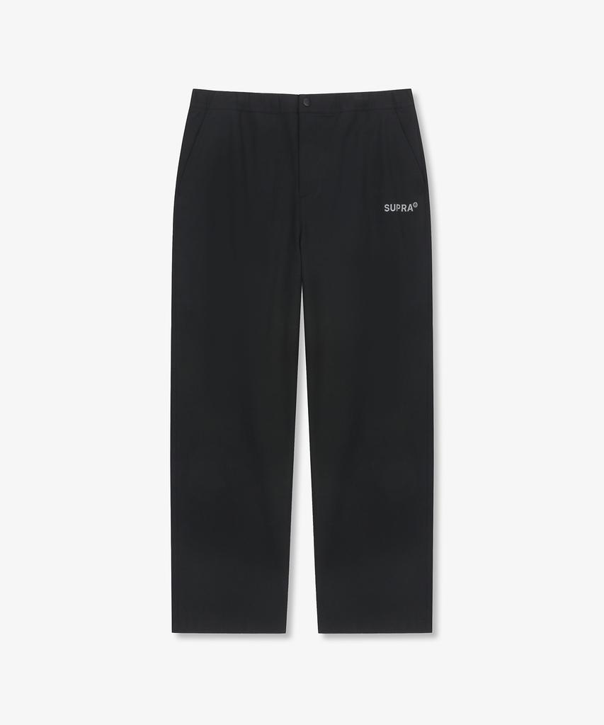 SUPRA Базовые брюки-парашют с настоящим логотипом (черный)