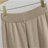Women's Knitted Wide Leg Pants Sweater Suit Autumn And Winter Loose And Fashionable Two Piece Set