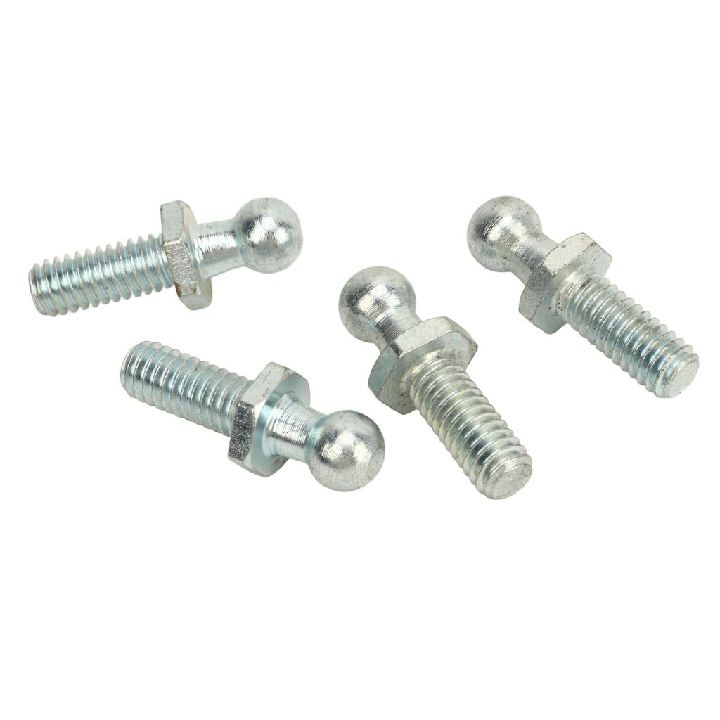 4Pcs 10mm   Studs 5Celsius16‑18 Thread High Hardness Rugged Stable   Studs Washers Kit for Tool Boxes RVs Cars