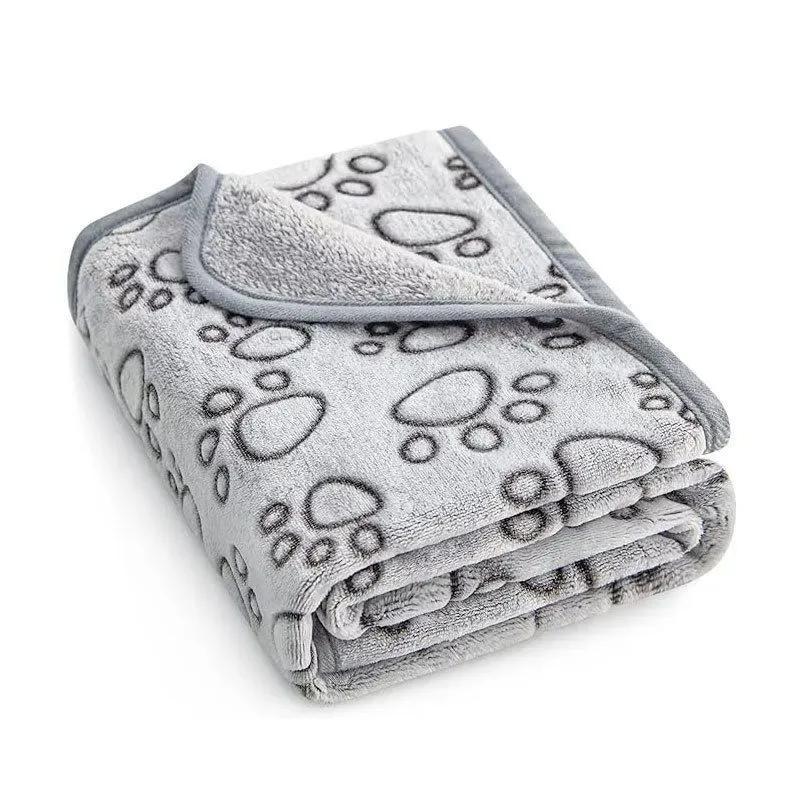 Warm pet flannel blanket