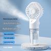 F3 Portable USB Rechargeable Mini Fan: Handheld, Desktop, Hydrating Spray – Perfect for School or Dorm Gifts