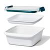 OXO Prep Go Salad with Dressing Microwave and Dishwasher & Container, 1.5L, Leak-Proof, Cup, Safe.