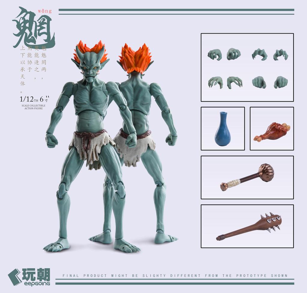 KEEPGOING Studio Sankai Myth Series Мамору масштабная окрашенная подвижная фигурка 1/12 ПВХ, АБС и ПОМ