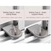 Straps Design Sliding Sash Stopper Sliding Mechanism Security Feature Cabinet Locks Child Safety Function Anti-theft Protection