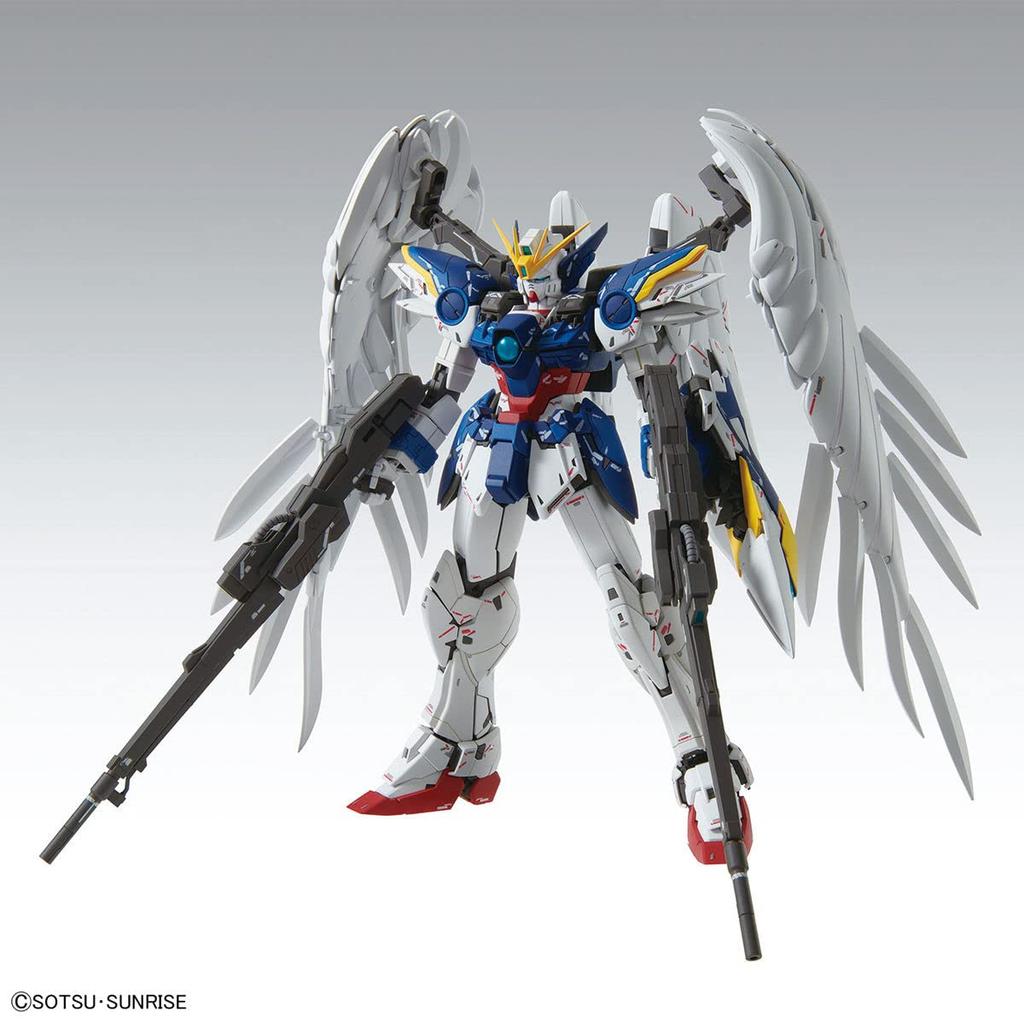 BANDAI SPIRITS MG Новый Мобильный Доспех Gundam Wing Endless Waltz Wing Gundam Zero EW Масштабная Пластиковая Модель Ver.Ka 1/100 Предварительно Окрашенная