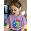 Kids T-Shirt 67 Number Basketball And Football Graphic Print Boy and Girl Tees Top Summer Short Sleeve Casual Outdoor Kids Clothing