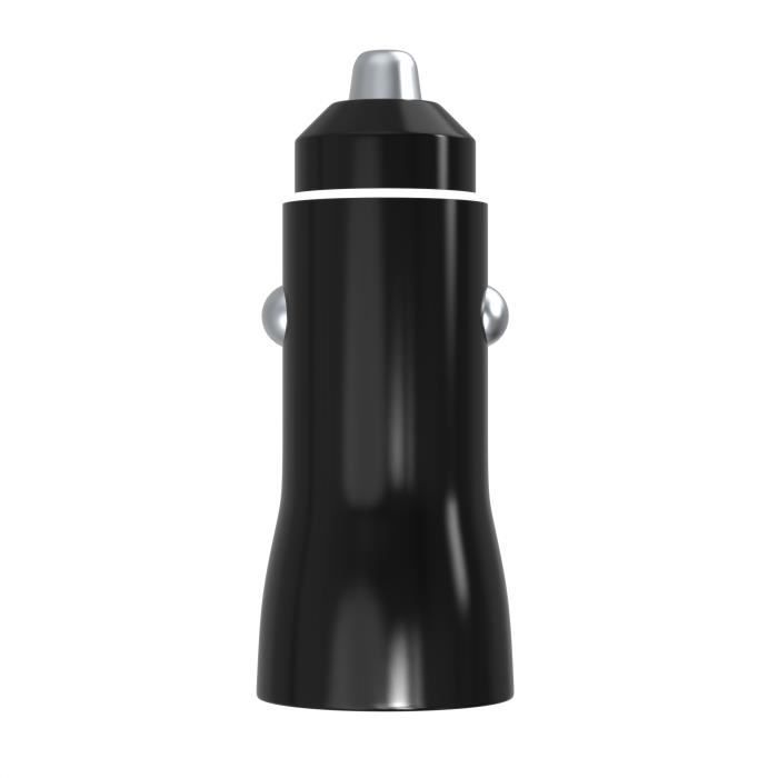 Быстрая автомобильная зарядка - Phonillico® - 18 Вт - USB - USB-C - Совместима с Oppo/Sony/Wiko/Google