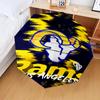 1PC Rams Football Team Spirit Printed Umbrella Folding umbrella, automatic umbrella 8-Frame for Travel, camping Fan gifts Christmas Gifts