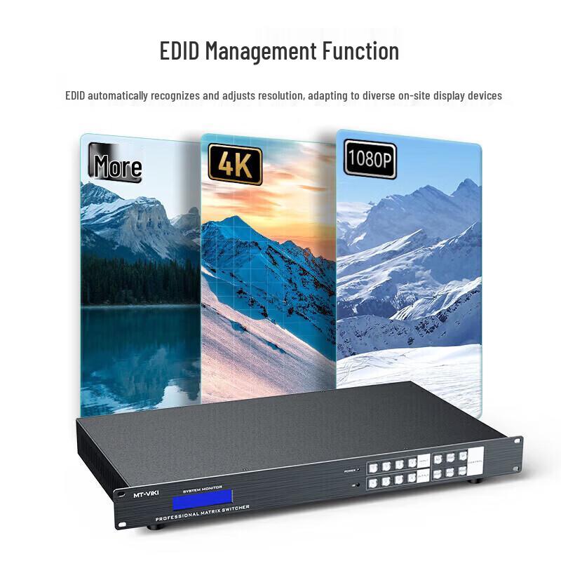 MT-viki 4x4 4K HDMI Matrix Switcher
