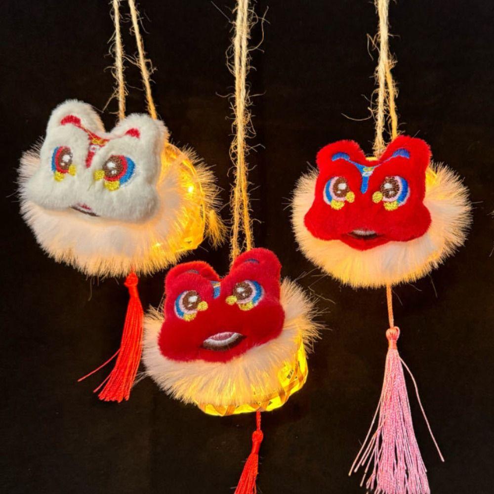 Готовый продукт Фонарь из бамбука «Дракон и Лев» Фонарь ручной работы на праздник середины осени Главная