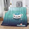 Термоодеяла Octonauts для кровати, одеяло 150 см х 200 см, вязаное плед для домашнего интерьера, роскошное постельное белье, пляжное полотенце, плед, колено и;