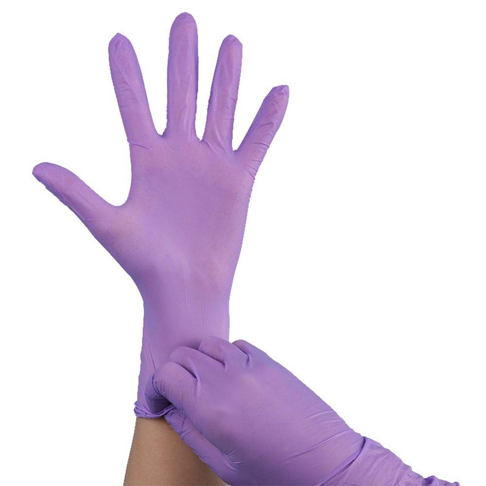 10 пар защитных детских рабочих перчаток, нитриловые защитные перчатки для детей 5–12 лет