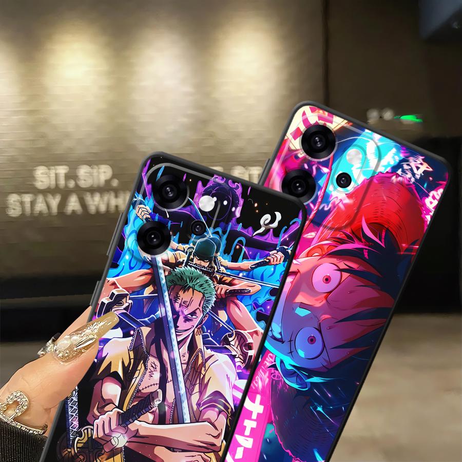 Чехол для телефона для Oppo F9 F11 F29 A83 A74 A76 A84 Reno 4F 5 6 7 8 10 11 14 A93 A98 A96 A78 One Piece Аниме
