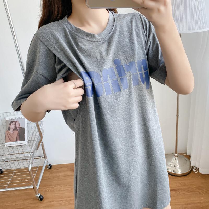 Стильные летние топы для кормления: Футболки с коротким рукавом для послеродового периода для модных мам