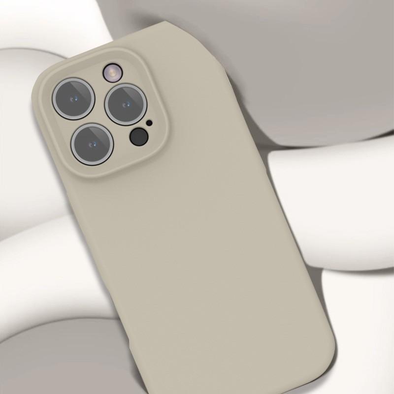Liquid Silicone Phone Case IPhone 16 Series Full Coverage Camera Protection Shockproof Slim Fit