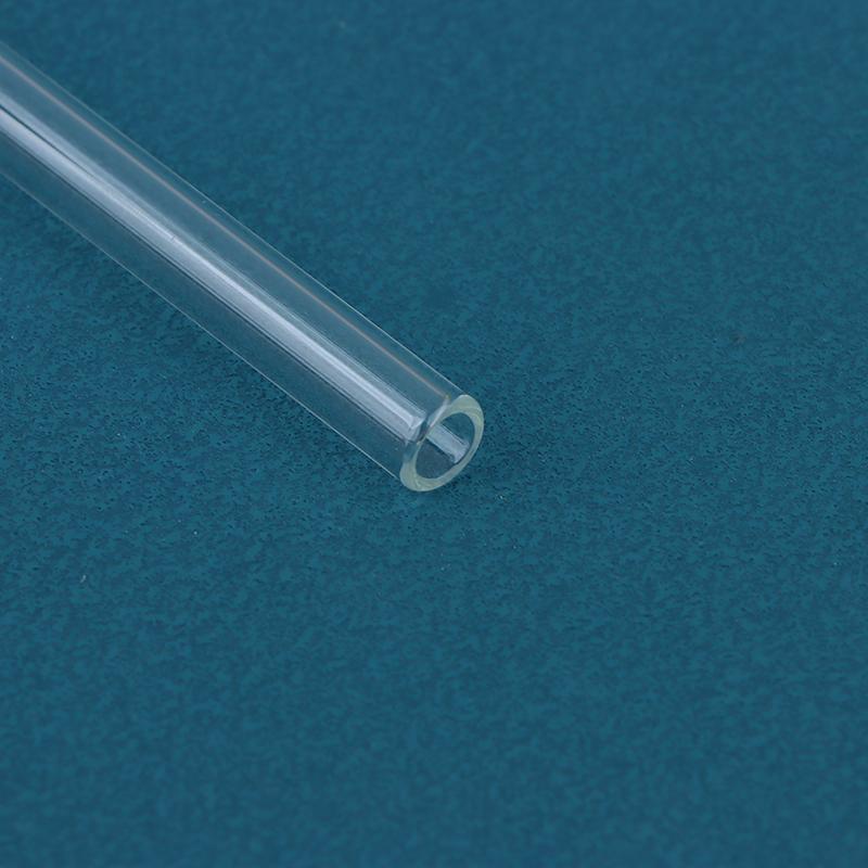 1Pc Reusable Love Straw Heart Glass Straw Glass Drinking Straws Bubble Tea Straws Household Transparent Bar Accessories