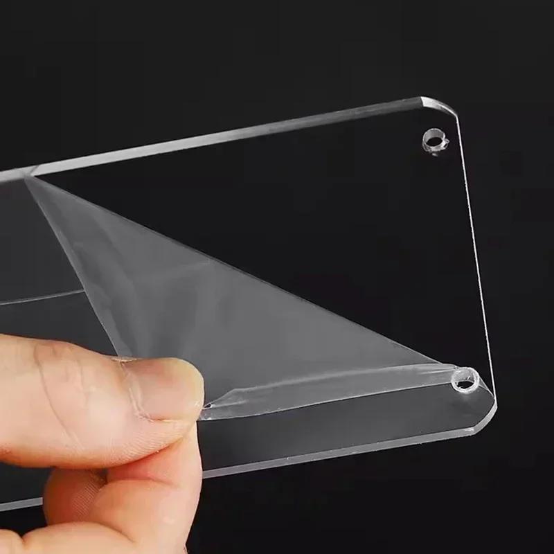 1-5 Tiers Transparent Acrylic Display Stand Risers Rack Display Shelf Clear Pop Figures Cupcake Dessert Perfume Doll Organizer