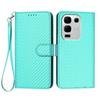 For Infinix Note 50x 5G Wallet Case with Strap Carbon Fiber Texture Leather Mobile Cover
