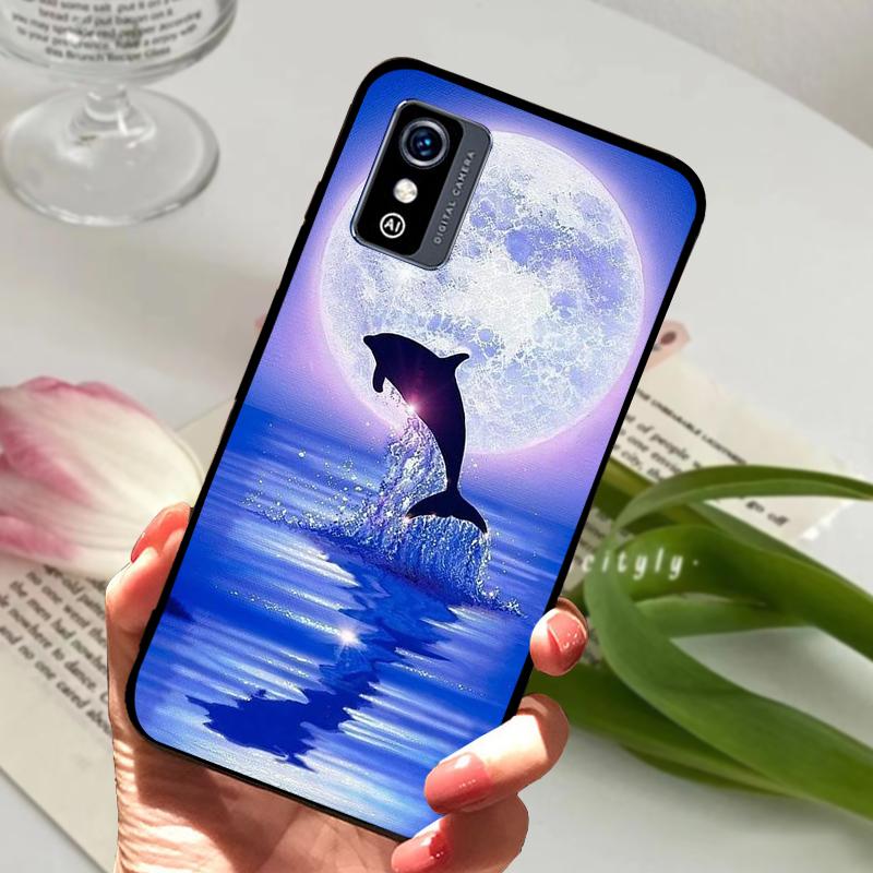 Чехлы для ZTE Blade L9 L 9 Милый Мультяшный Расписной Ударопрочный ТПУ Задняя Крышка Телефона Для ZTE BladeL9 Чехол-Оболочка Мягкий Силикон Capa