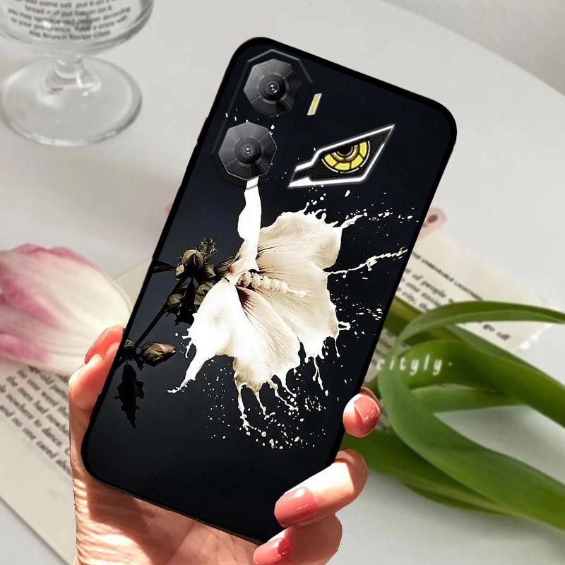 Soft Back Cover For ZTE Nubia Neo 3 5G Z2464N Phone Case Cool Wolf Lion Silicone Black TPU Funda For Nubia Neo3 Protective Shell