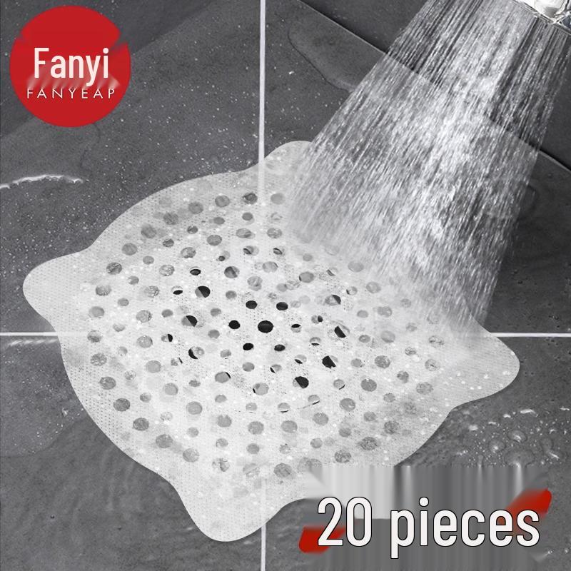 Одноразовый слив для пола в ванной с фильтром для волос - Сетка против засоров