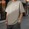 Мужская футболка Dickies 2026 Американский стиль Свободный крой 100% хлопок Короткий рукав