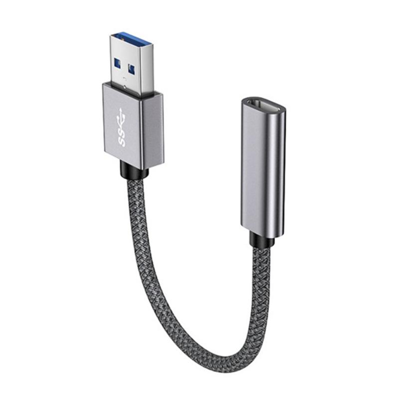 USB 3.1 Male на Type C Female Адаптер 10 Гбит/с Скорость передачи Удлинительный кабель Замена для Смартфона Планшета Компьютера