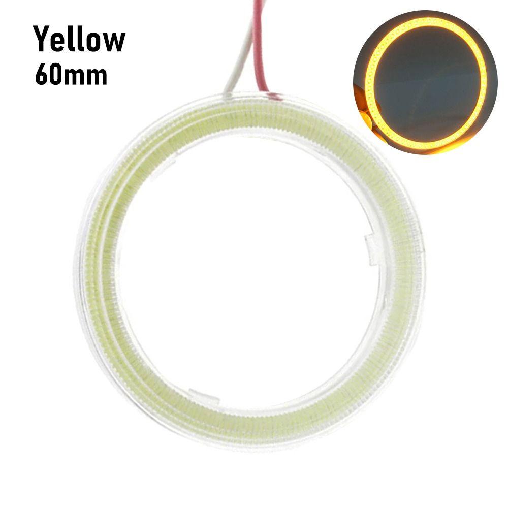 1Pcs Decorative Lights Angel Eyes Bulb Daytime Running Light Halo Ring Lamp Car COB LED Headlight