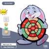 Interactive Children's Sticky Ball Dartboard for Indoor and Outdoor Use, Educational Toy for Parents and Kids.