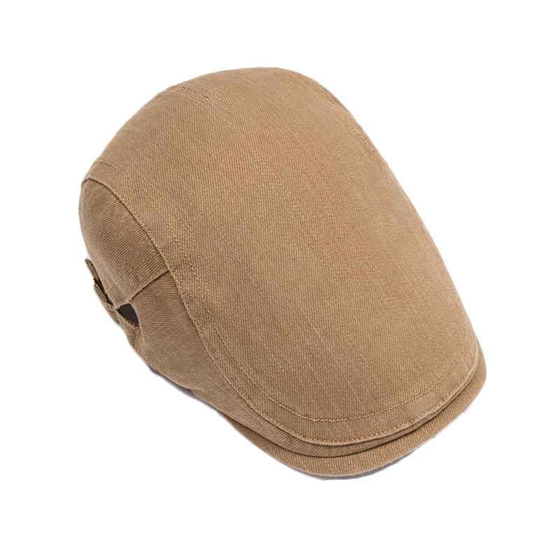 Beret Men's Spring Autumn Sunshade Sun Hat Forward Cap Youth Peaked Cap
