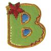 Iron-on Embroidered Patch Letter B 3 Cm