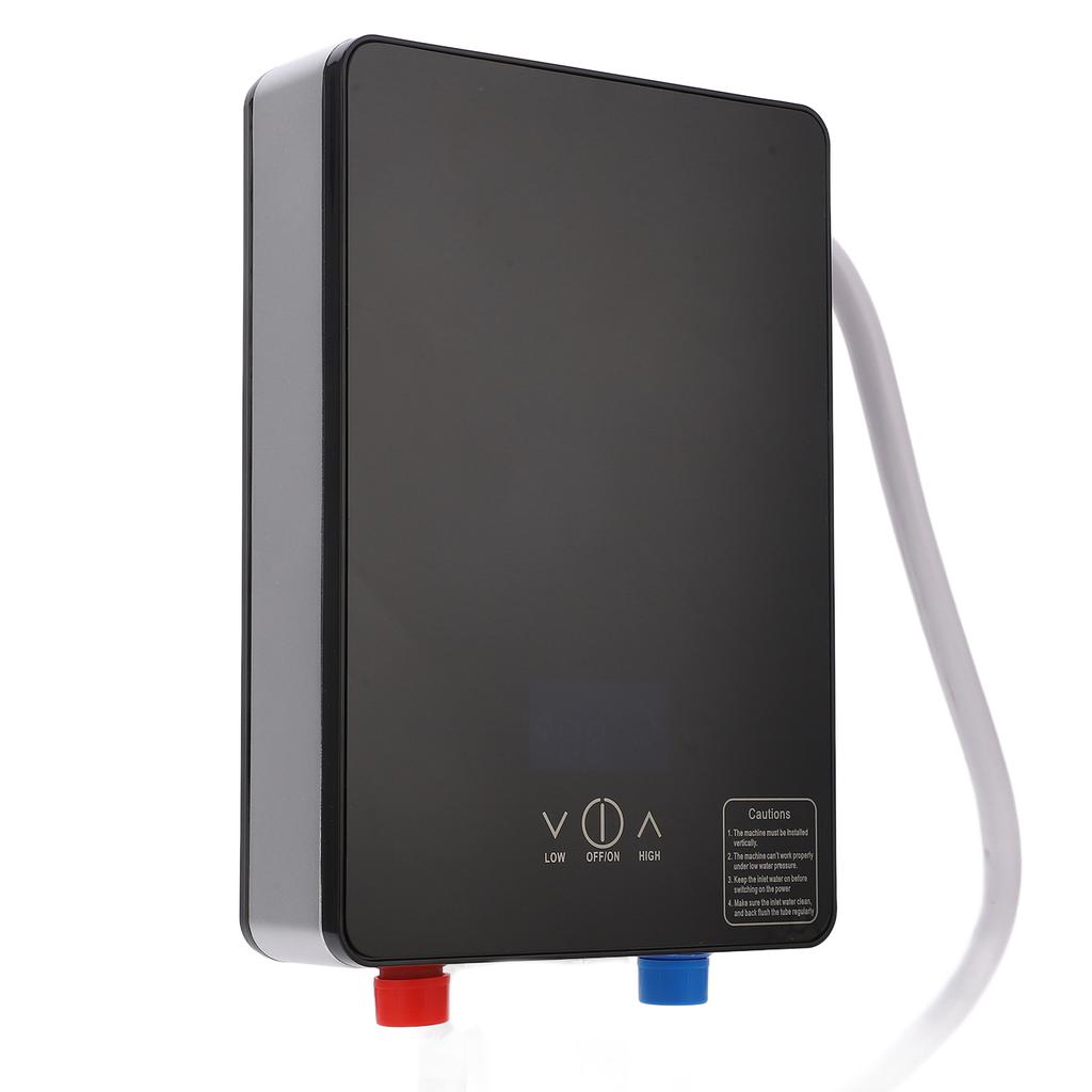 4500W Tankless Water Heater Electric Instant Hot Water Heater Household Bathroom 110V