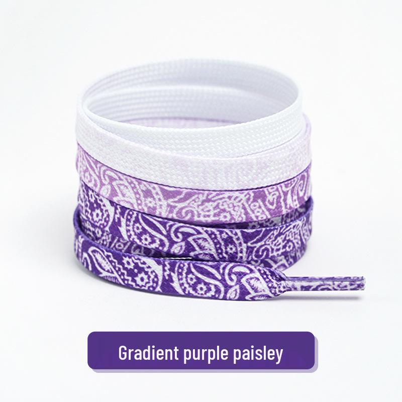 Cashew Flower Shoelaces for Air Force 1, Canvas Shoes, and Dunk Sneakers – Unisex