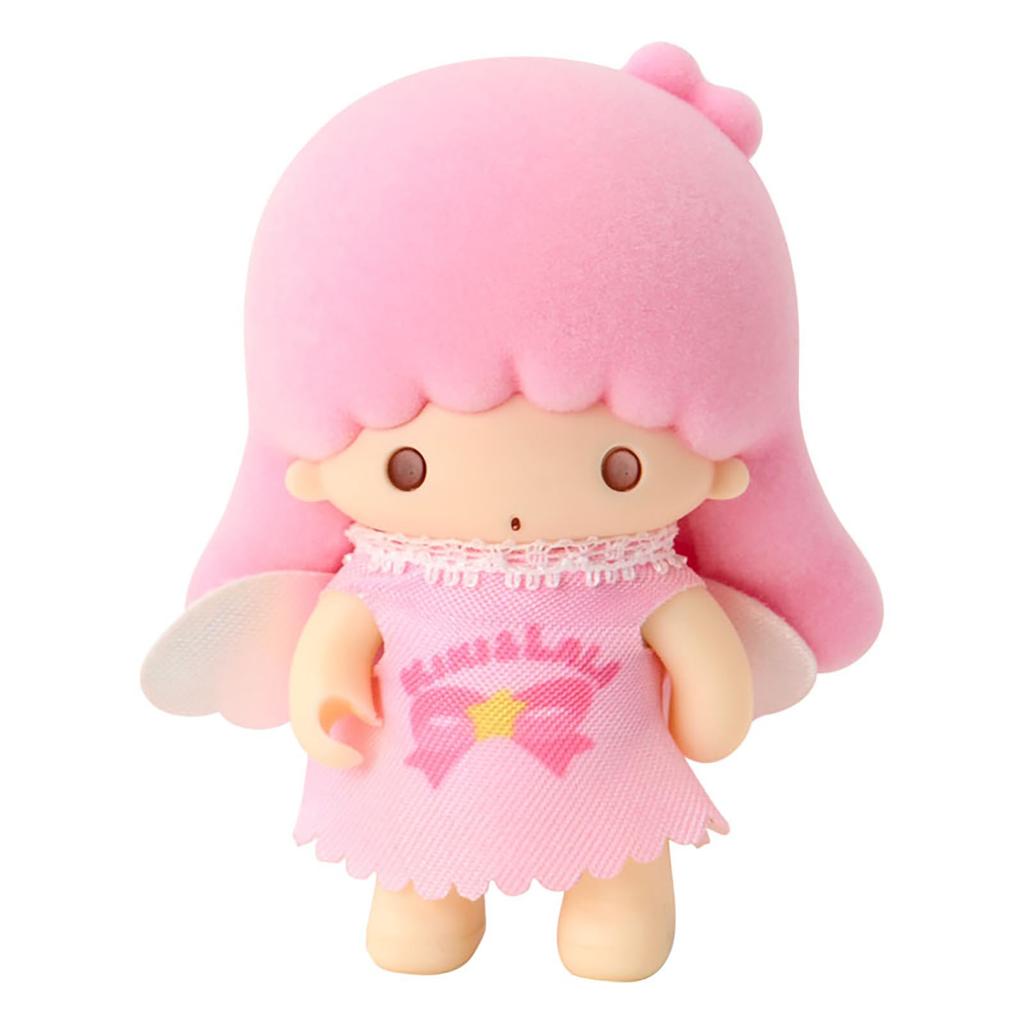 Sanrio Маленькие Близнецы Лала Флокированная Кукла Ангел 396681 (Питтатто Френдс Мини) – Для возраста 15+