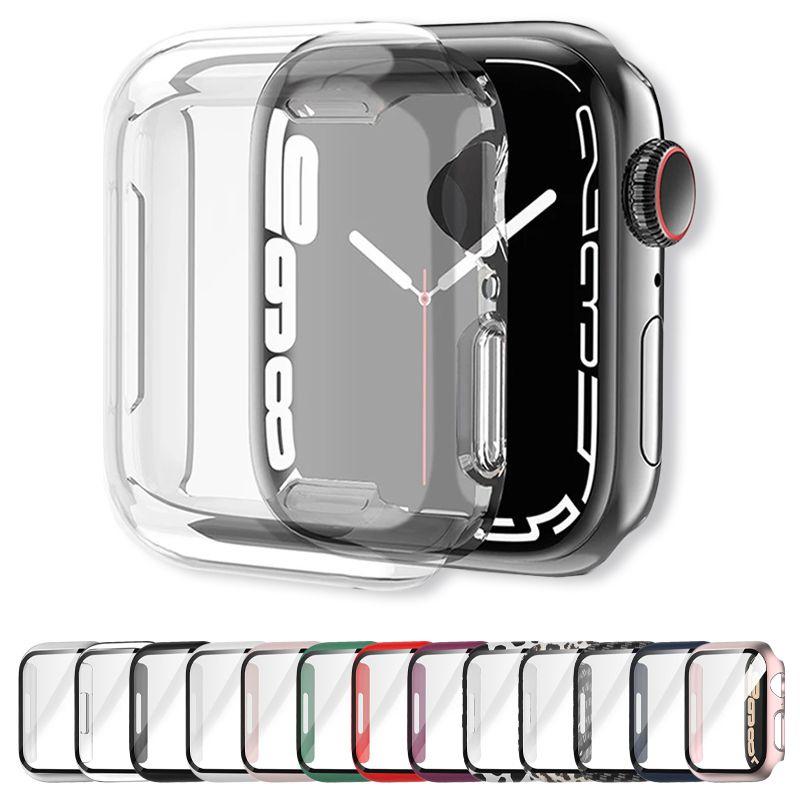 Премиальный ТПУ Бампер Полное Покрытие Для Apple Watch Серии 1-7 Защита от Царапин и Легкая Установка