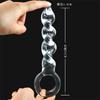 20cm Glass Drill Butt Plug Sensual Sex Toy Explore Ass Play Women Gay Stimulate Orgasmic Finger Ring Extrame Anal Masturbation