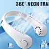 Портативный шейный вентилятор, электрический беспроводной вентилятор, перезаряжаемый USB-мини-вентилятор, безлопастные бесшумные вентиляторы, подвесной шейный охладитель для занятий спортом на открытом воздухе