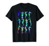 Sea Fish Underwater Aquarium Marine Biology Tie-Dye Seahorse T-Shirt