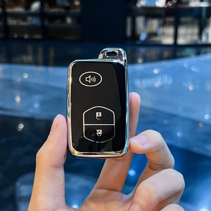 2, 3, 4 кнопки автомобильный ключ чехол для Toyota Prius 30 Alpha Aqua Land Cruiser Auris для Lexus LC 200 ключ чехол держатель пульт ДУ 2012 - 2014