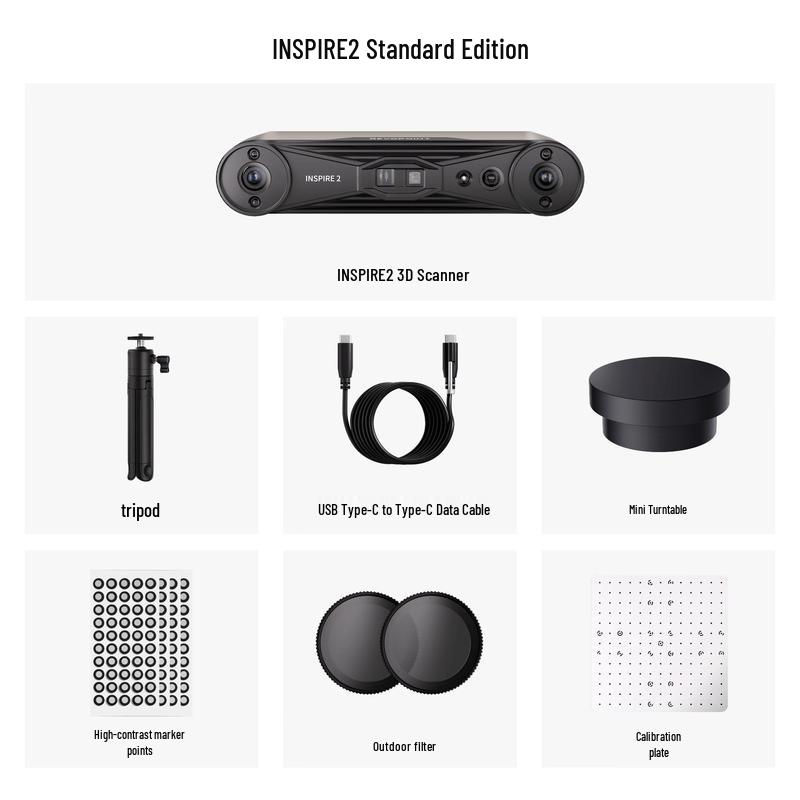 REVOPOINT INSPIRE 2 Wireless Portable Infrared 3D Scanner