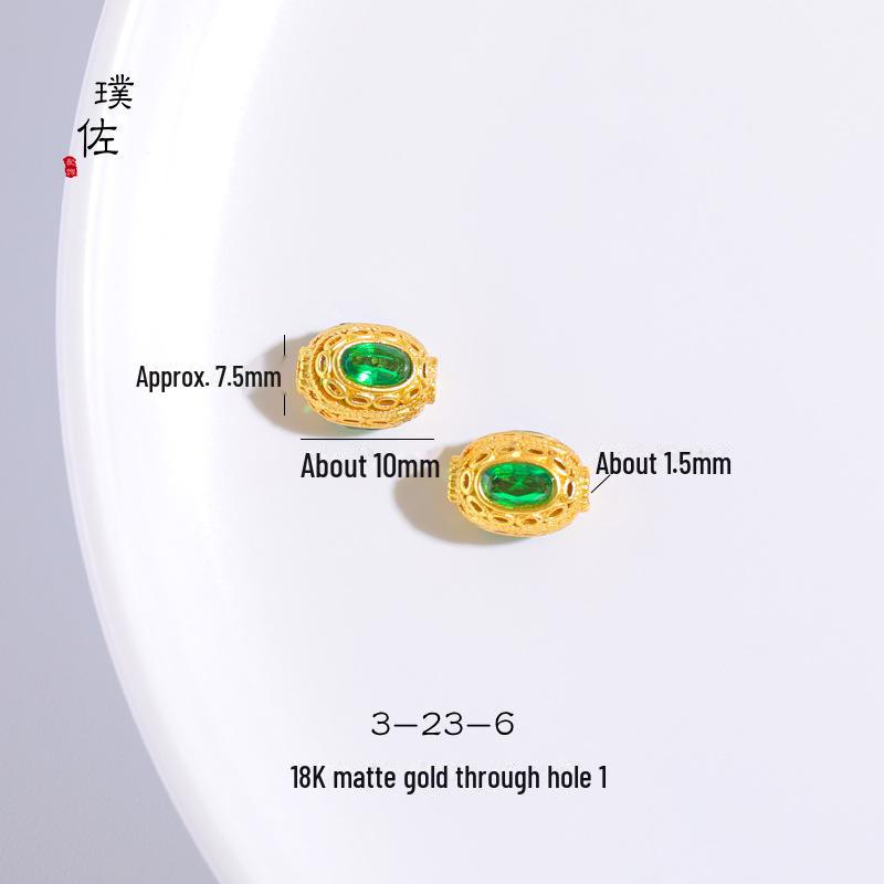 Подвеска в виде бабочки, цветка и жемчуга из матового золота 18 карат, браслет-цепочка с надписью «Love», аксессуары для DIY ювелирных изделий для женщин