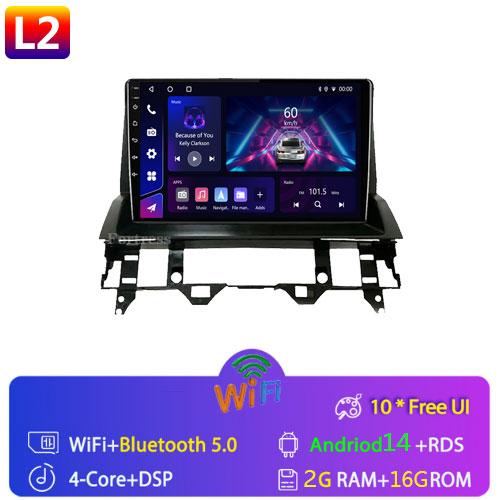 Ndroid 13 для Mazda 6 2002 - 2008 Мультимедиа Навигация GPS Видео Автомагнитола Плеер Стерео Carplay Монитор Радио Экран ТВ